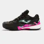 Joma Kadın Tenis Ayakkabısı  T.Slam Lady 2201 Black Fuchsia Tslalw2201P - Görsel 2
