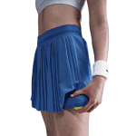 NikeCourt Ace Advantage Yüksek Belli Pileli Kadın Tenis Eteği - Görsel 4