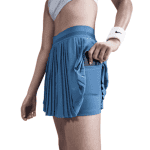 NikeCourt Ace Advantage Yüksek Belli Pileli Kadın Tenis Eteği - Görsel 2