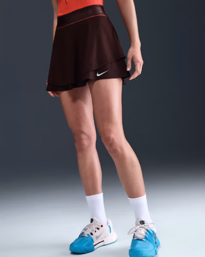 NikeCourt Slam Dri-FIT Yüksek Belli Kadın Tenis Eteği - Görsel 2