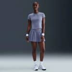 NikeCourt Advantage Dri-FIT Kısa Kollu Kadın Tenis Üstü - Görsel 4