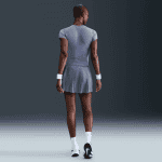 NikeCourt Ace Advantage Yüksek Belli Pileli Kadın Tenis Eteği - Görsel 4