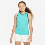 NikeCourt Dri-FIT Victory Genç Kız Çocuk Tenis Üstü