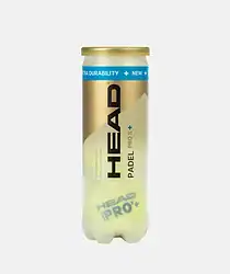 head pro s 3'lü padel topu