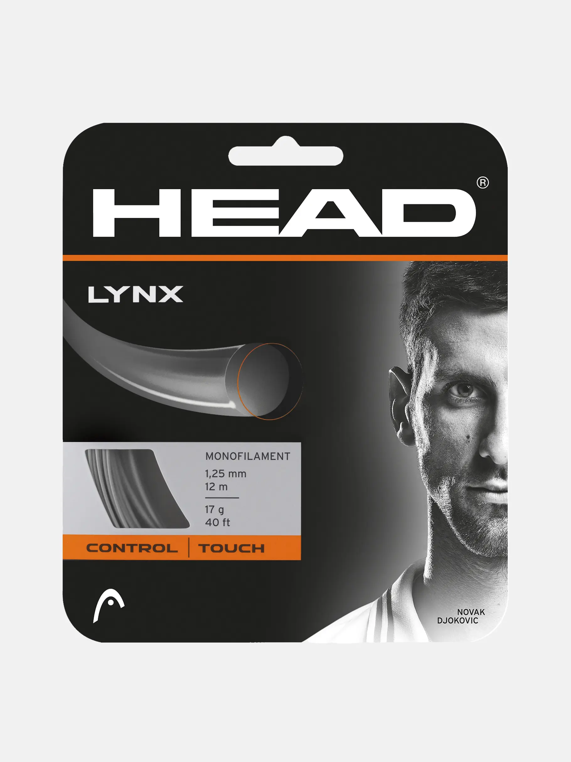 lynx-set-anthracite HEAD Lynx 1.25 12m Tenis Kordajı