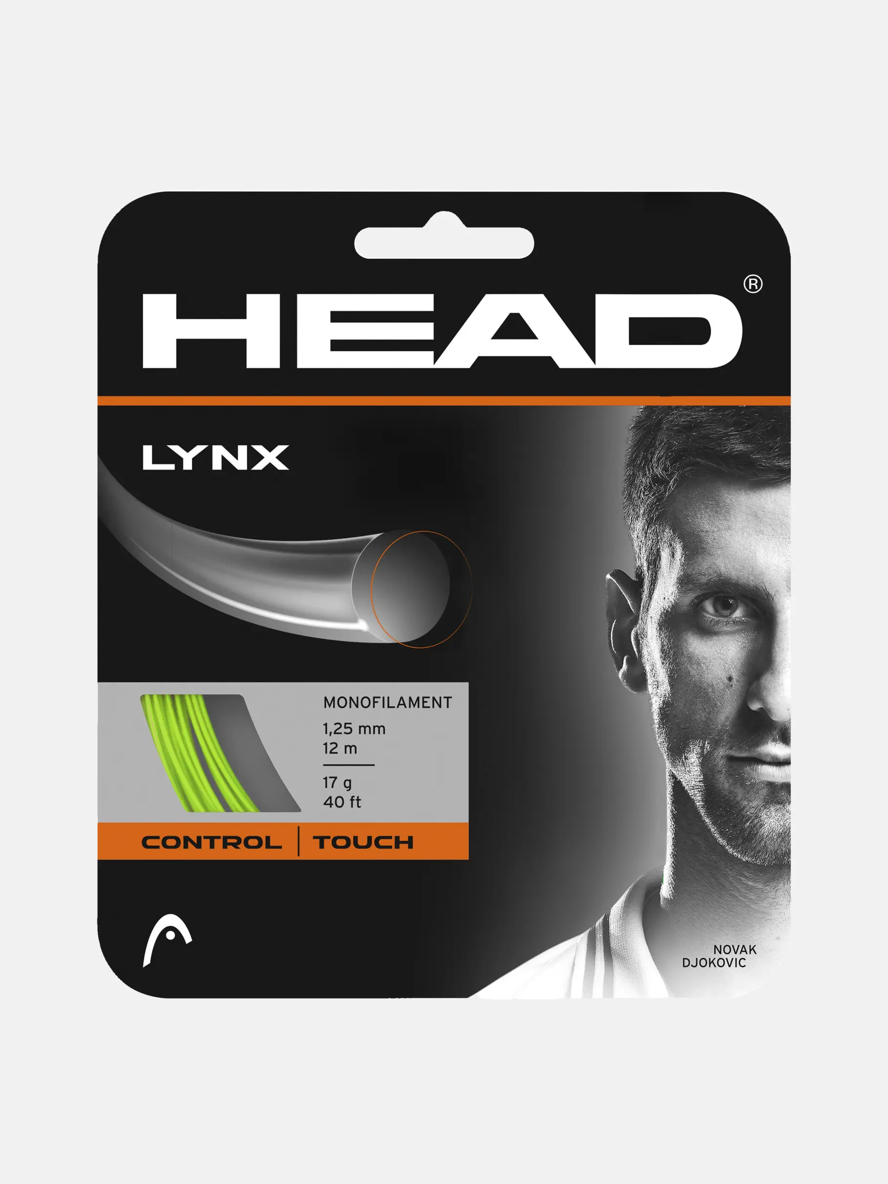 lynx-set-green HEAD Lynx 1.25 12m Tenis Kordajı