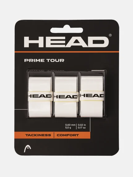 Head Prime Tour Beyaz Overgrip 3’lü