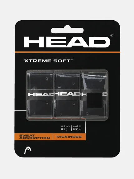 HEAD Xtreme Soft Siyah Overgrip 3’lü