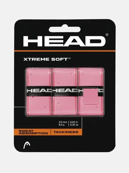 HEAD Xtreme Soft Pembe Overgrip 3’lü