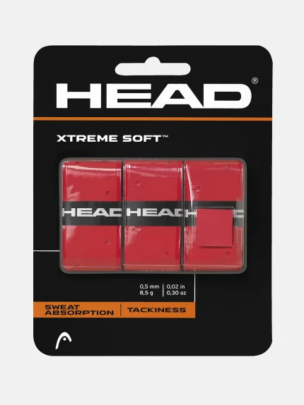 HEAD Xtreme Soft Kırmızı Overgrip 3’lü
