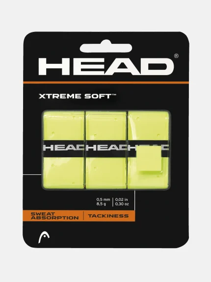 HEAD Xtreme Soft Sarı Overgrip 3’lü