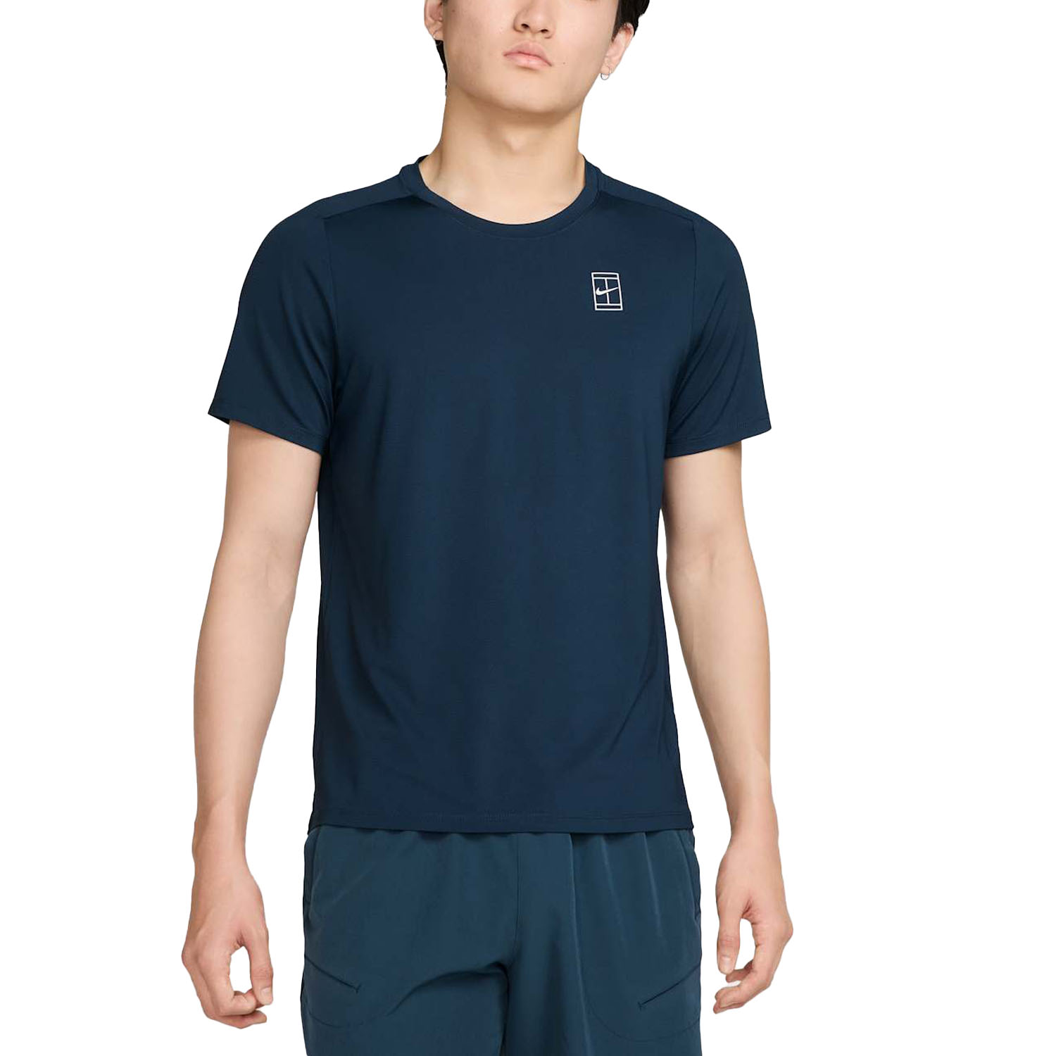 Nike Court Advantage Dri-FIT Erkek Tenis Tişörtü