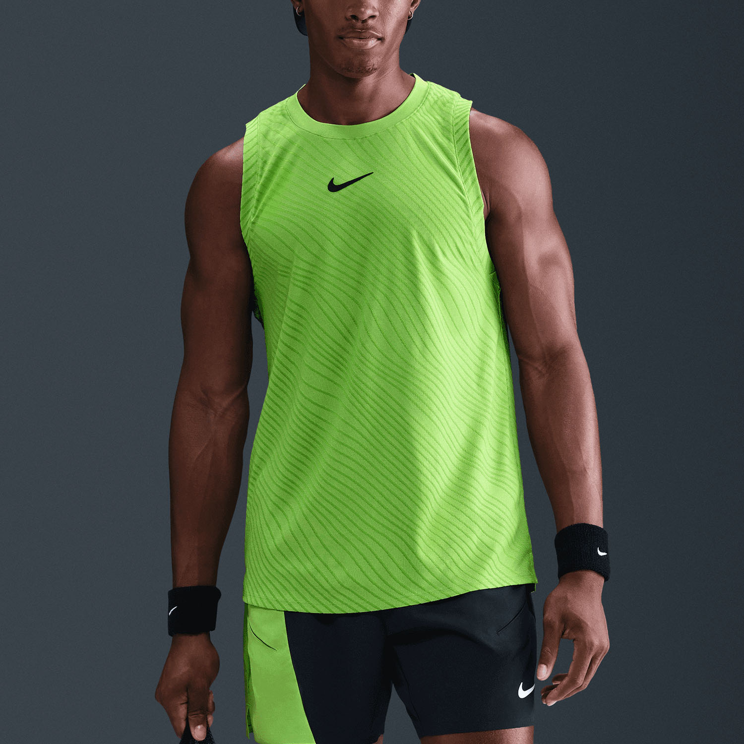 NikeCourt Slam Erkek Dri-FIT ADV Tenis Üstü