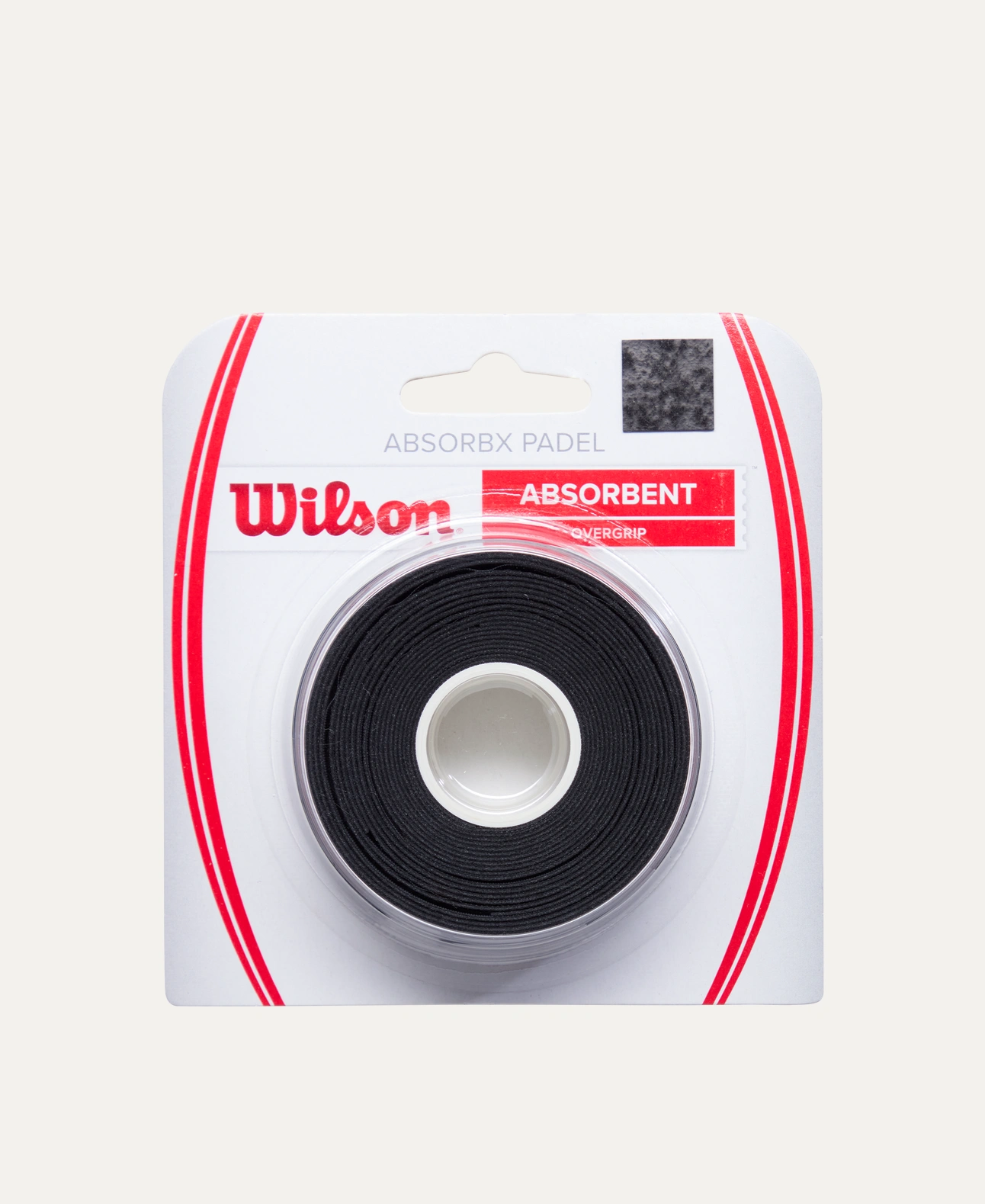 Wilson AbsorbX Padel Overgrip 3’lü Siyah