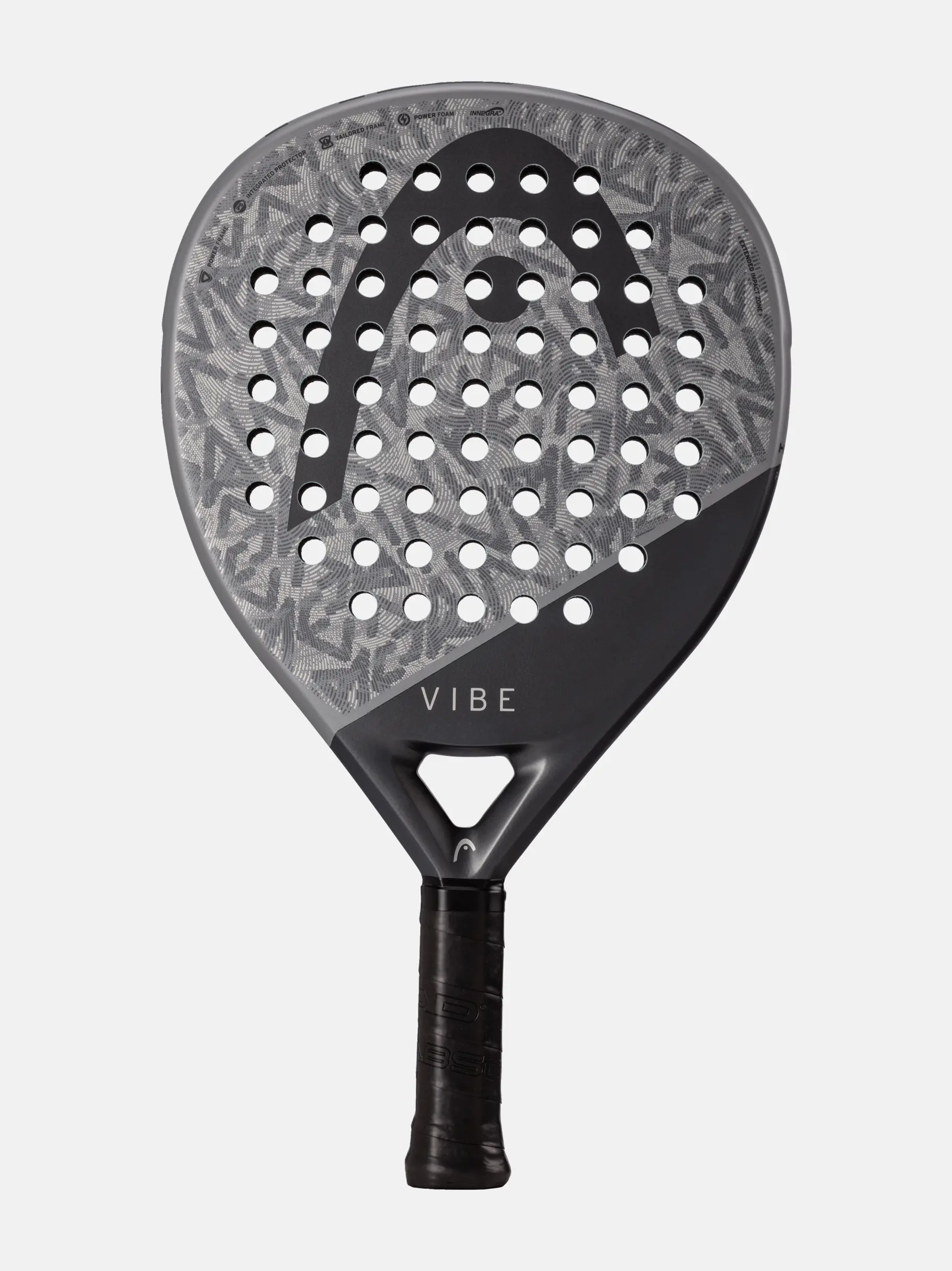 HEAD Vibe 2025 Gri Siyah Padel Raketi
