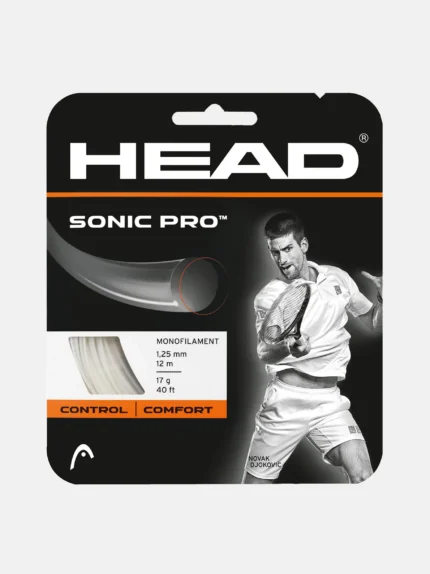 HEAD Sonic Pro 1.25 12m Beyaz Tenis Kordajı