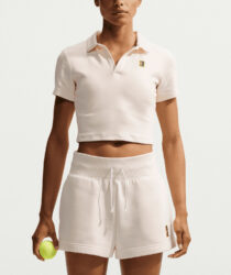 NikeCourt Heritage Crop Kadın Tenis Polo Üstü