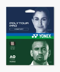 Yonex PolyTour Pro 1.25mm 12m Gri Tenis Kordajı