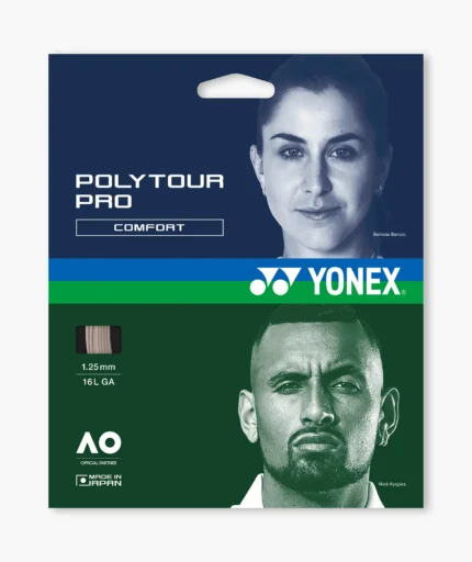 Yonex PolyTour Pro 1.25mm 12m Gri Tenis Kordajı
