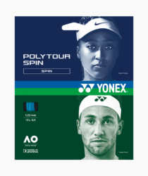 Yonex PolyTour Spin 1.25mm 12m Kobalt Mavisi Tenis Kordajı